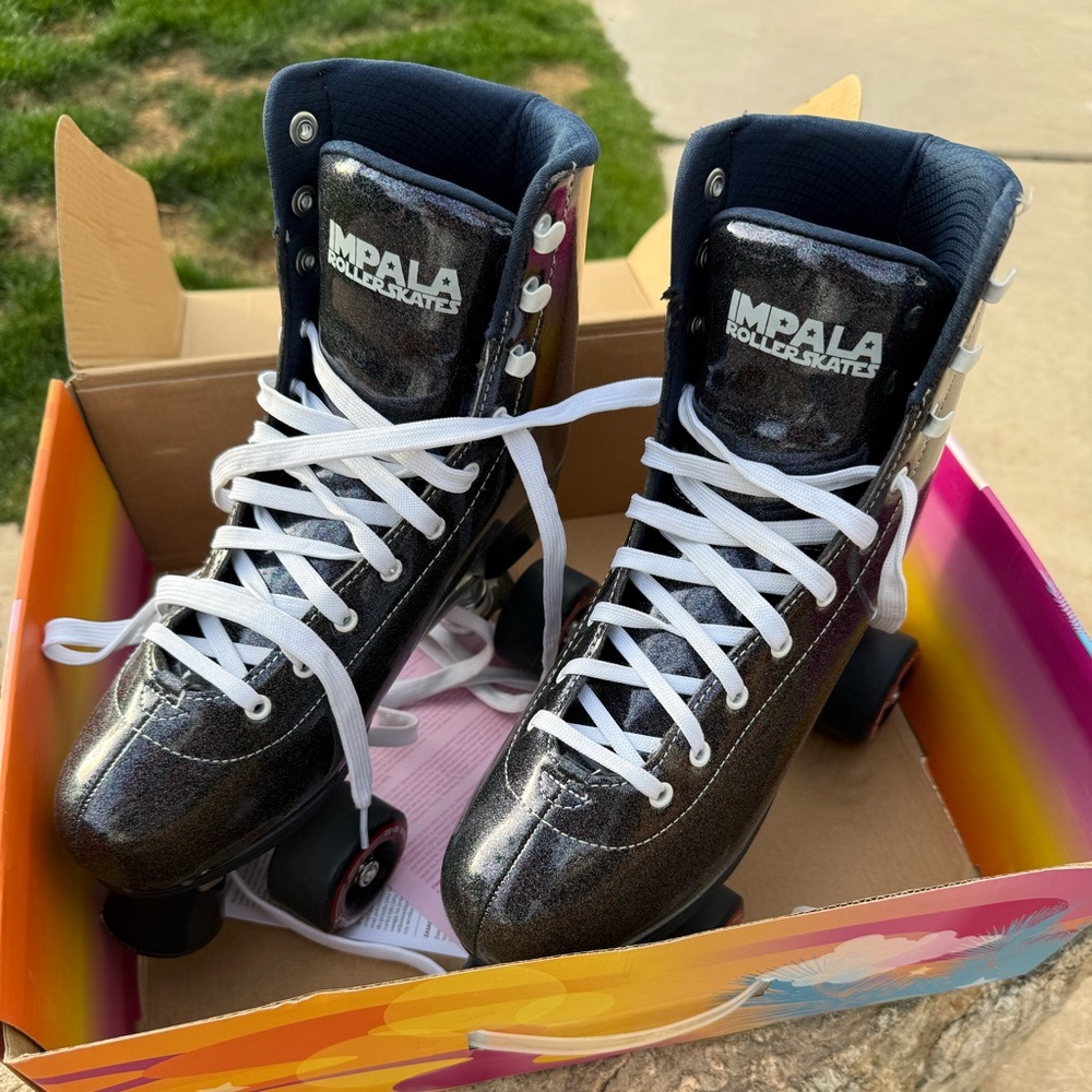 Impala Black Roller Skates